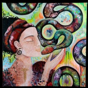 La femme et le serpent
